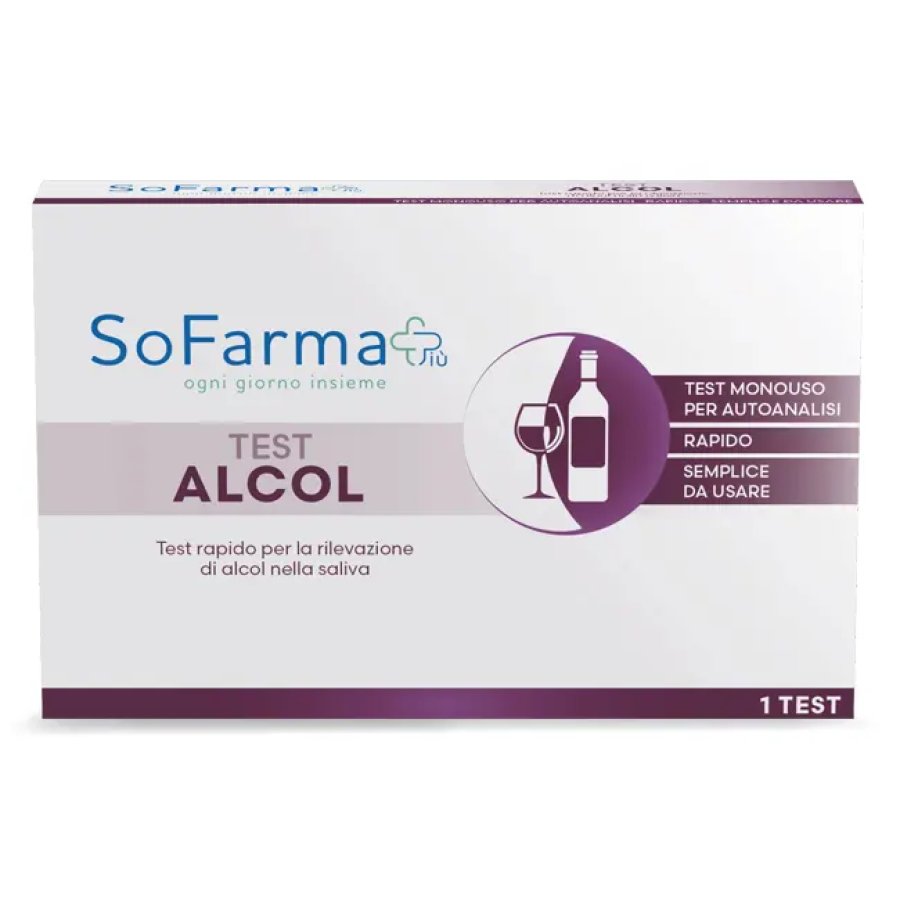 SoFarma + Test Alcol, 1 Test Salivare