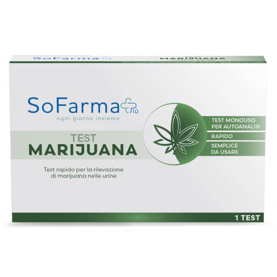 SoFarmapiù Test per la Rivelazione di Marijuana nelle Urine - 1 Test 