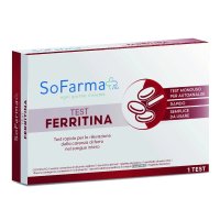 SoFarmapiù Test Rapido Carenza di Ferro nel Sangue - Rilevazione Precisa, 1 Test