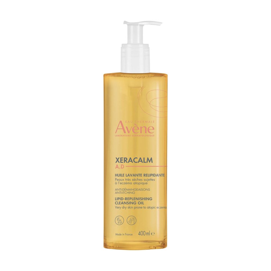 Avène, XeraCalm A.D. Olio Detergente Liporestitutivo, 400 ml