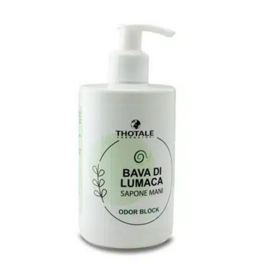 Thotale Sapone Mani Odor Block Bava di Lumaca, 300 ml