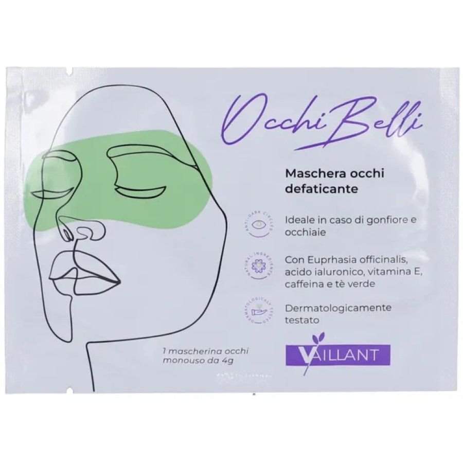 Vaillant, Occhibelli Maschera Occhi Defaticante, 1 pezzo