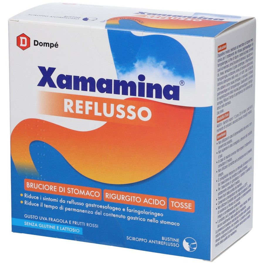 Dompé, Xamamina Reflusso, 25 Bustine