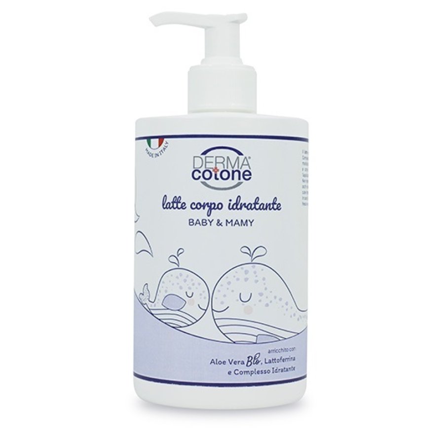 DERMA Cotone Latte Corpo Idratante, 500 ml