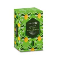 Neavita Tè Verde Bio Matcha e Lemon 15 Filtri - Il Tè Verde Perfetto per il Benessere