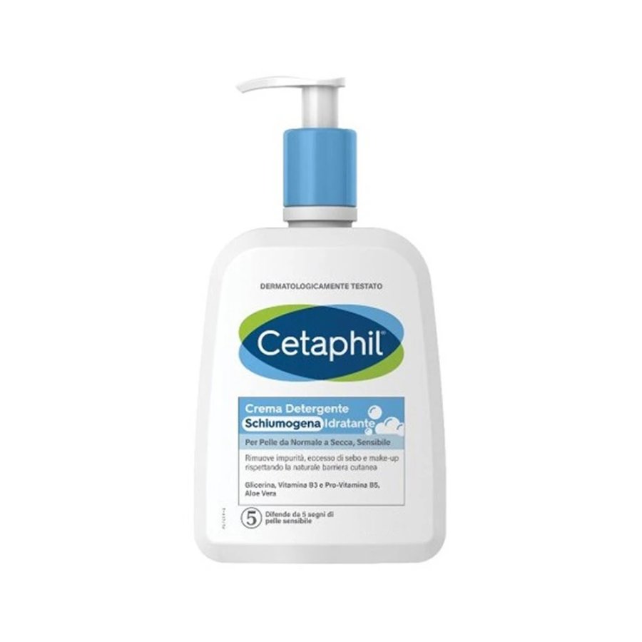 Cetaphil, Crema Detergente Idratante Schiumogena, 236 ml