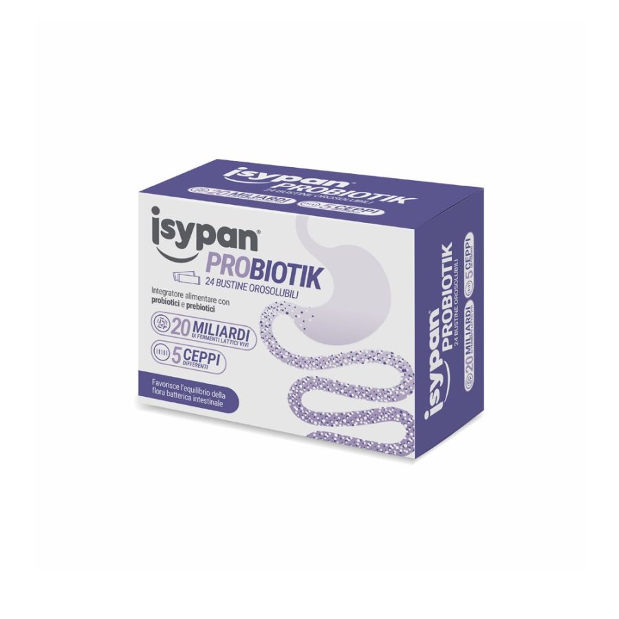 Isypan Probiotik,&nbsp;24 bustine orosolubili