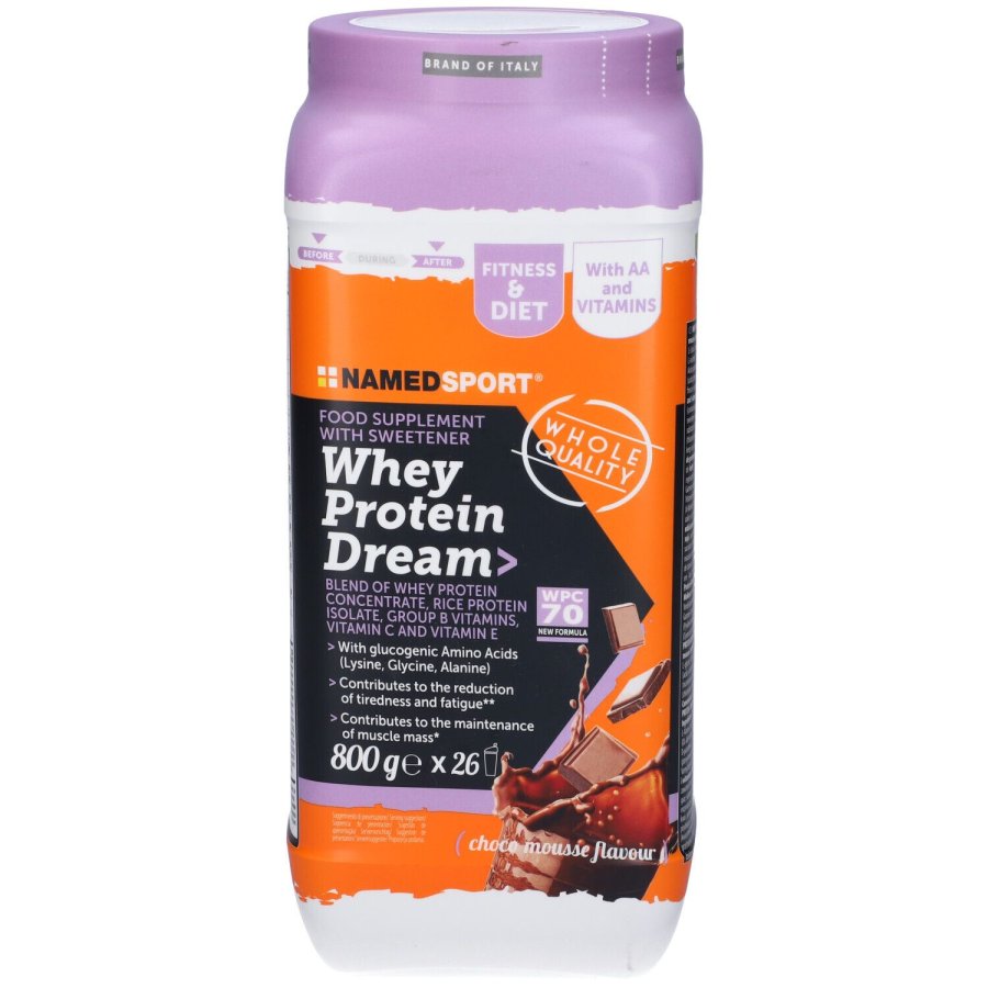 Star Whey Protein Dream Chocolate Mousse 800g - Proteina del Siero del Latte al Cioccolato