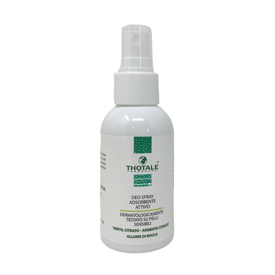 Thotale Deodorante Spray Purificante Pelli Sensibili, 100 ml