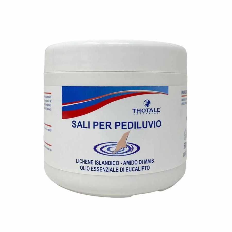 Thotale Sali per Pediluvio per Piedi Stanchi Accaldati e Affaticati, 500 g