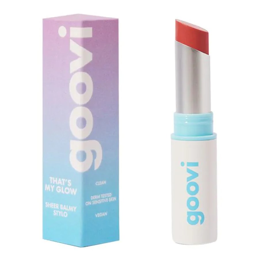 Goovi Balsamo Labbra Colorato 02 Sunny Guava, 2,5 g