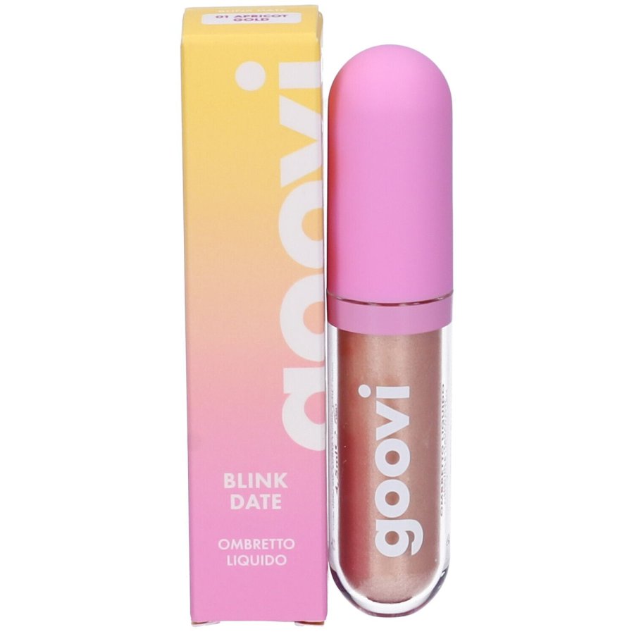 Goovi Ombretto Liquido Blink Date 01 Apricot Gold 4,5ml