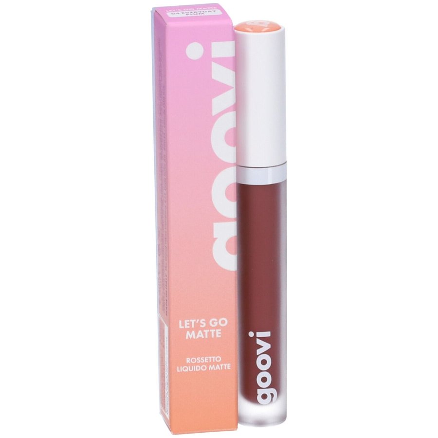 Goovi Let’s Go Matte Rossetto Liquido 04 Everyday Plum, 2,5 ml Goovi Let’s Go Matte Rossetto Liquido 04 Everyday Plum, 2,5 ml