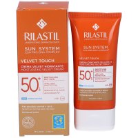 Rilastil Sun System - Velvet Touch SPF50+ Crema Idratante Colorata, 50ml