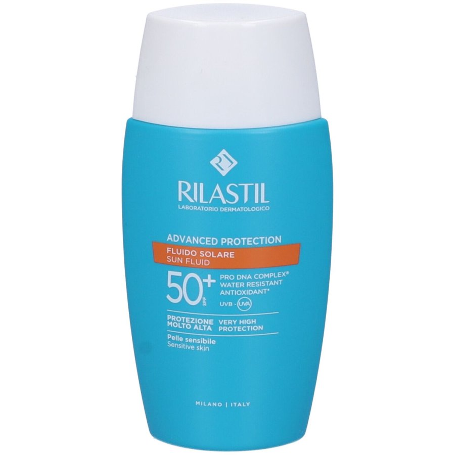 Rilastil Advanced Protection SPF50+ Fluido Solare Pelle Sensibile 50ml