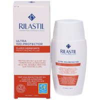 Rilastil Ultra 100-Protector Fluido Protezione Molto Alta SPF50+, 50ml