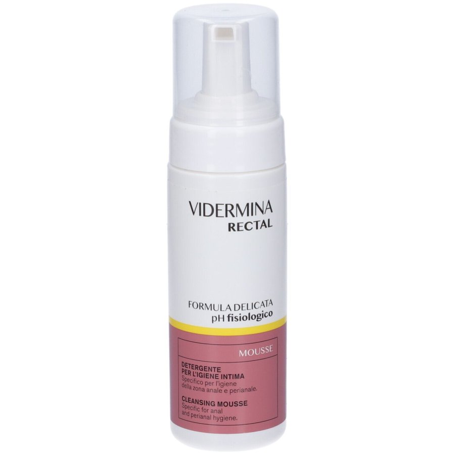 Vidermina Rectal Mousse Detergente pH Fisiologico 165 ml