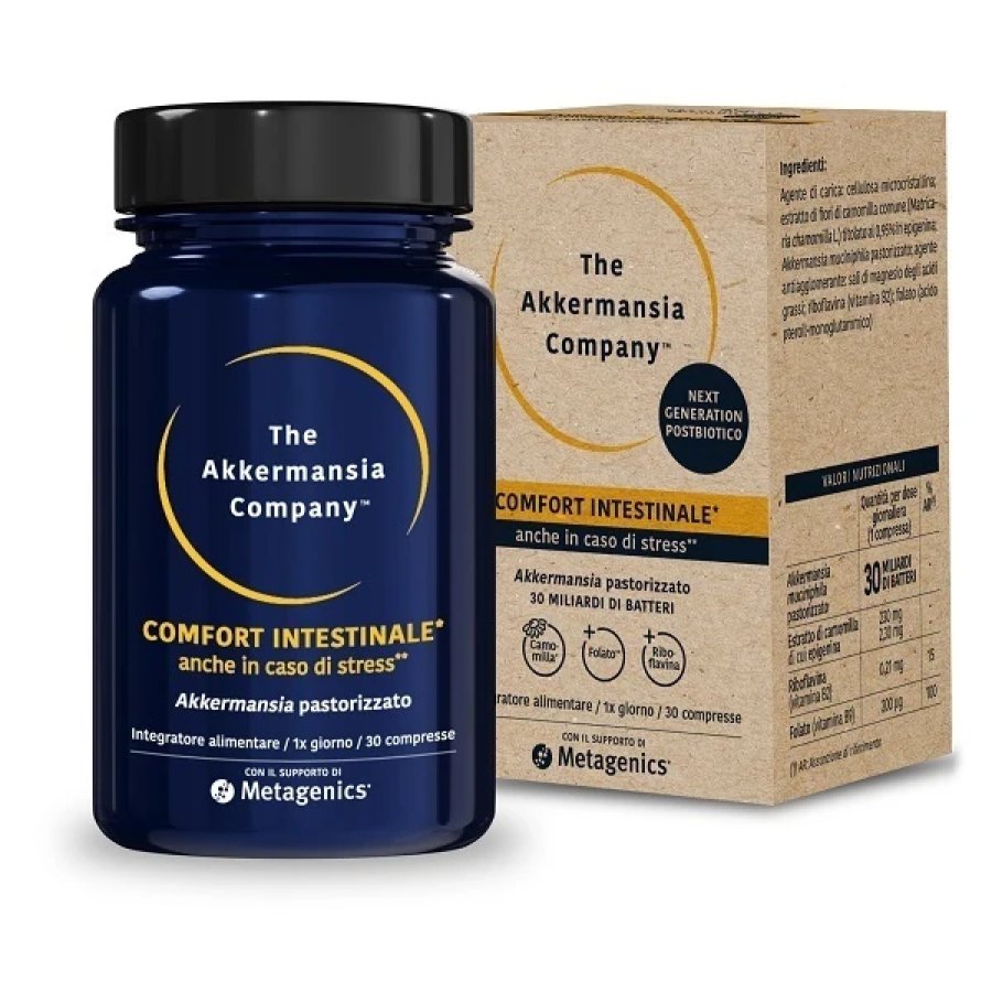The Akkermansia, Comfort Intestino, 30 compresse