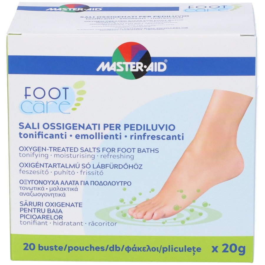 Footcare Sali Ossigenati, 20 bustine da 20 g