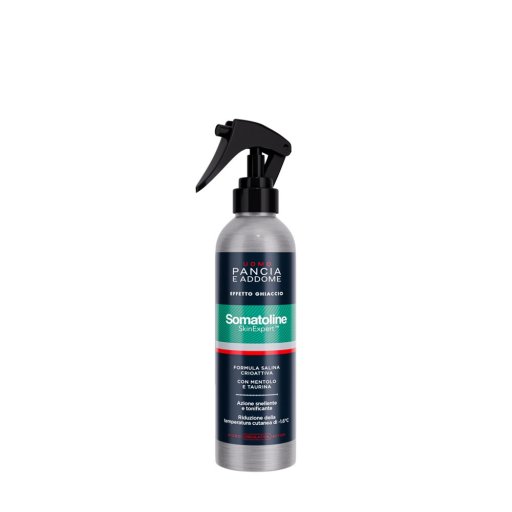 Somatoline Skin Expert Corpo Pancia e Addome Cryo Spray Uomo, 200 ml