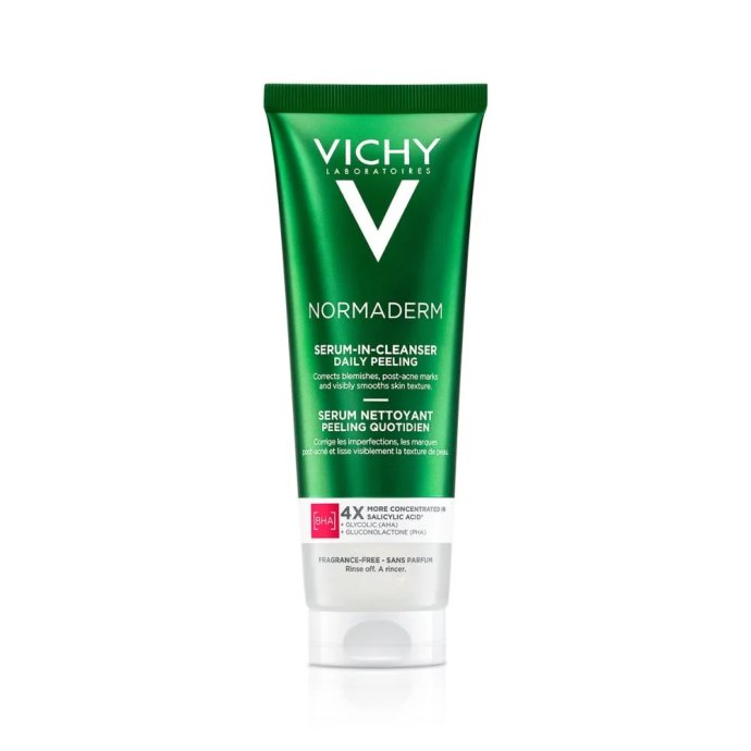 Vichy Normaderm Siero Detergente Peeling Quotidiano, 125 ml