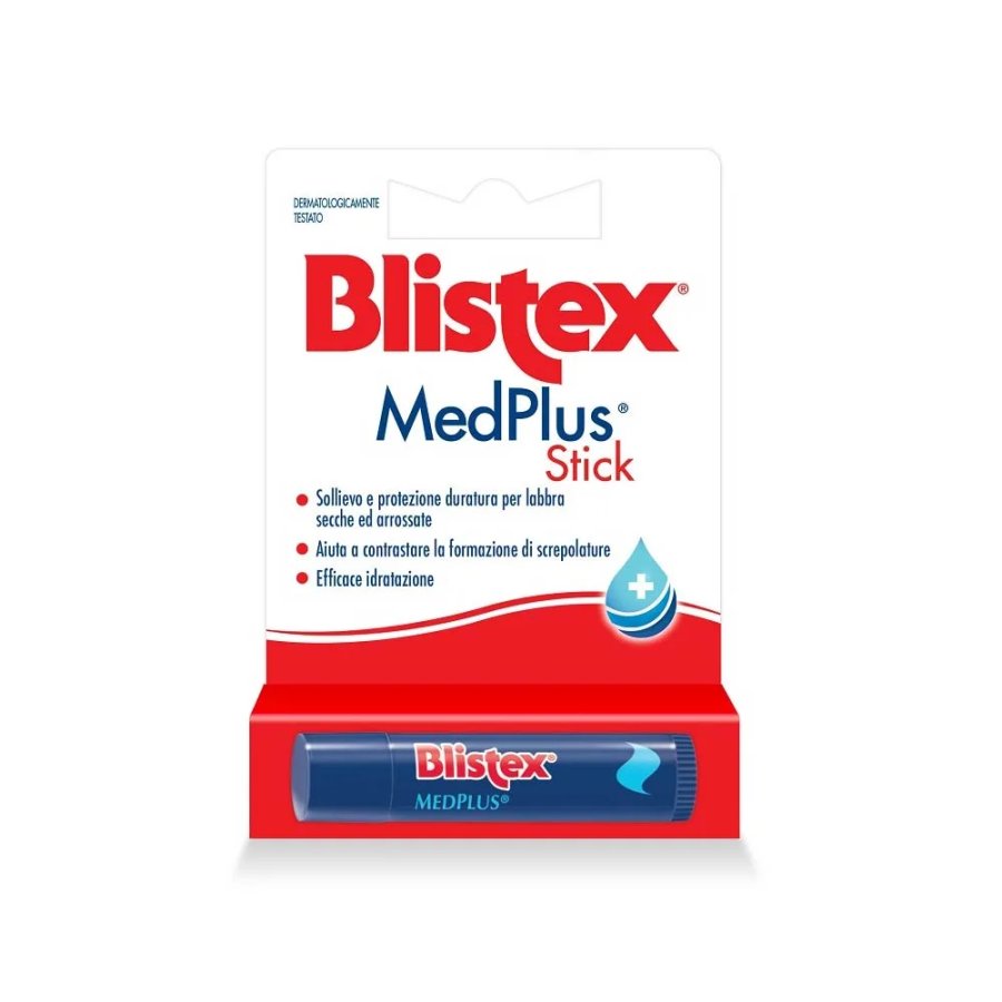 Blistex MedPlus Stick Labbra Secche e Arrossate, 4,25 g