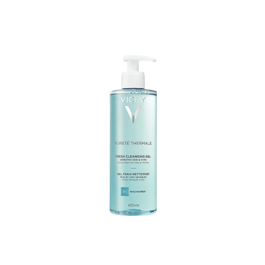 Vichy Pureté Thermale Gel Detergente Idratante 400ml - Detergente Viso Ipoallergenico