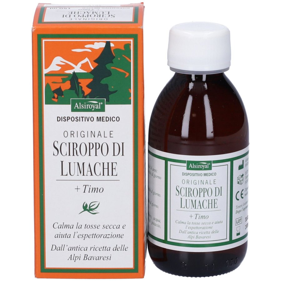 Sciroppo di Lumache Originale con Timo, 150 ml