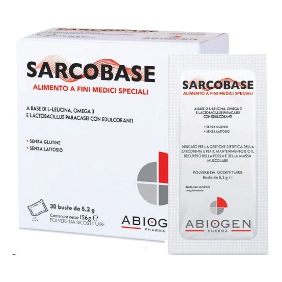 Abiogen Pharma, Sarcobase, 30 Bustine