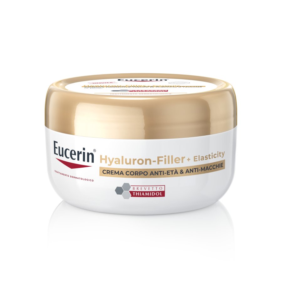 Eucerin Hyaluron Filler + Elasticity - Crema Corpo Anti-Età Anti-Macchie, 200ml