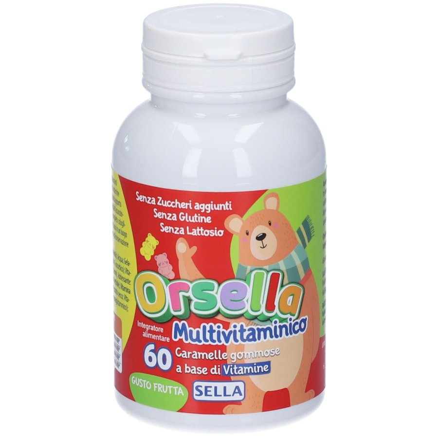 Orsella Multivitaminico, 60 caramelle Gommose 