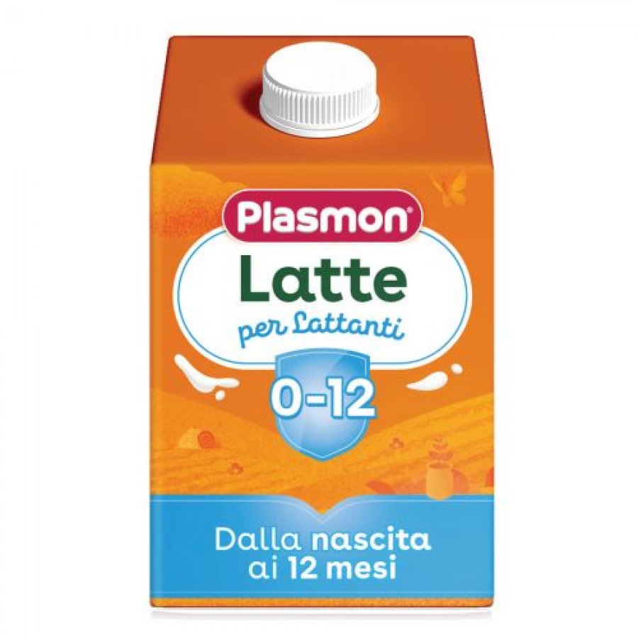Plasmon Latte per Lattanti 500ml - Latte Liquido per Neonati da 0 a 12 Mesi