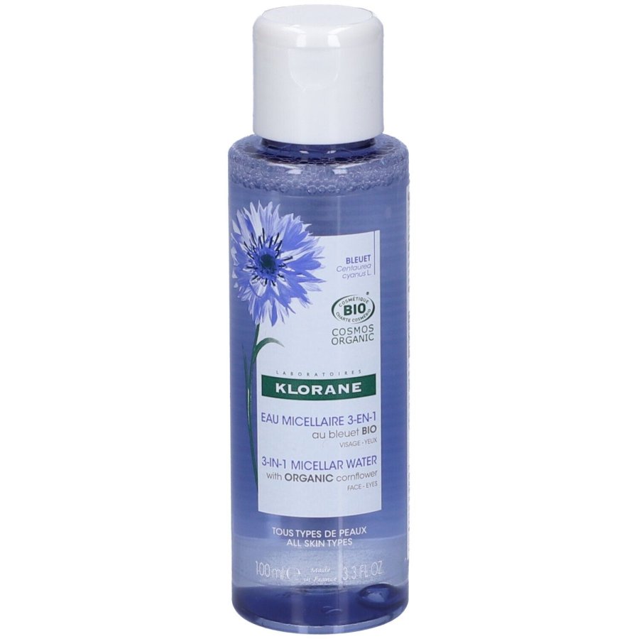 Klorane Acqua Micellare 3 in 1 al Fiordaliso BIO 400 ml