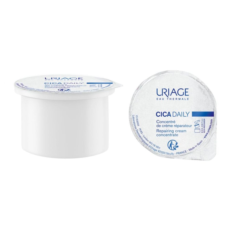 Uriage Cica-Daily Crema Concentrata Riparatrice Eco-Ricarica, 50 ml