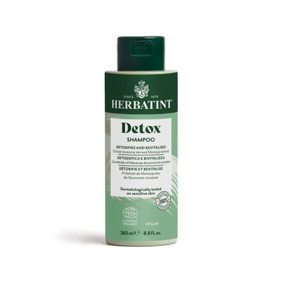 Herbatint Detox Shampoo 260ml - Detergente Rigenerante