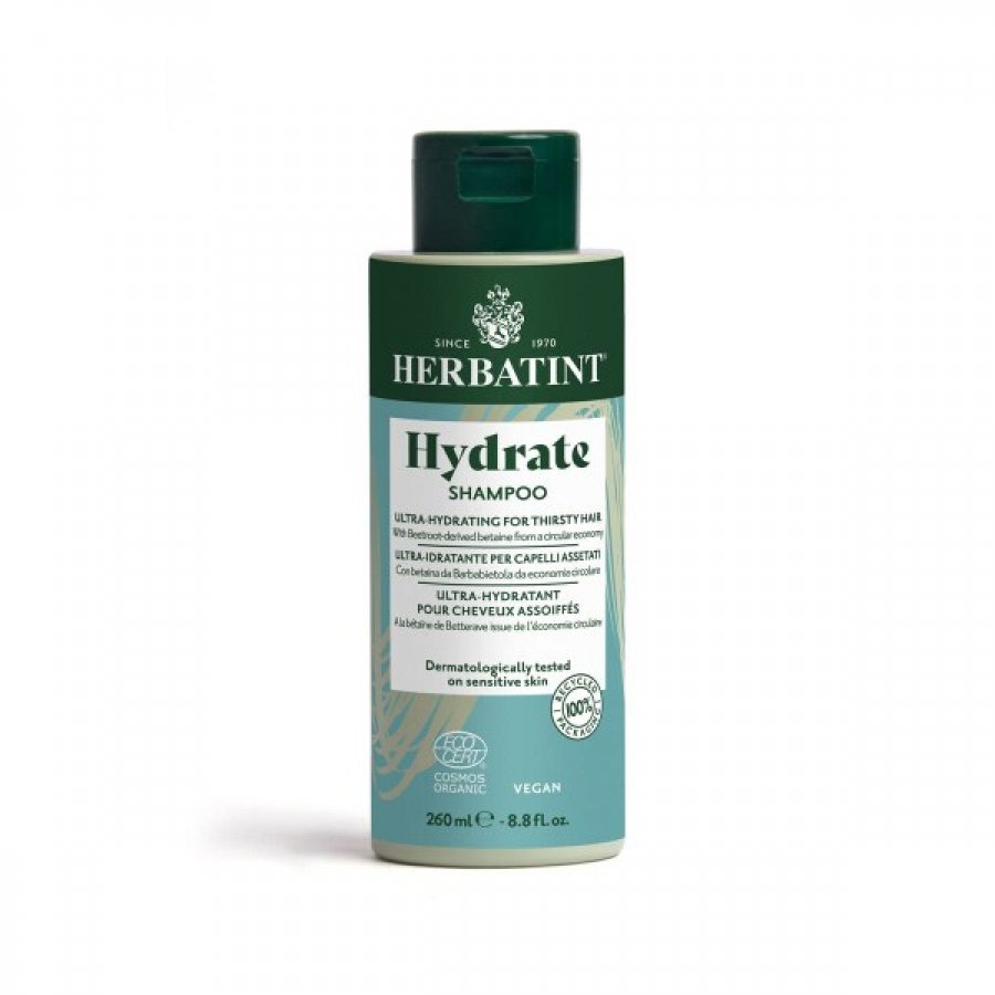Herbatint Hydrate Shampoo 260g - Shampoo Idratante per Capelli Assetati