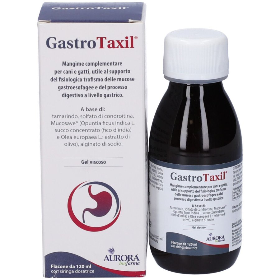 Gastrotaxil, Mangime Complementare per Cani e Gatti, 120 ml