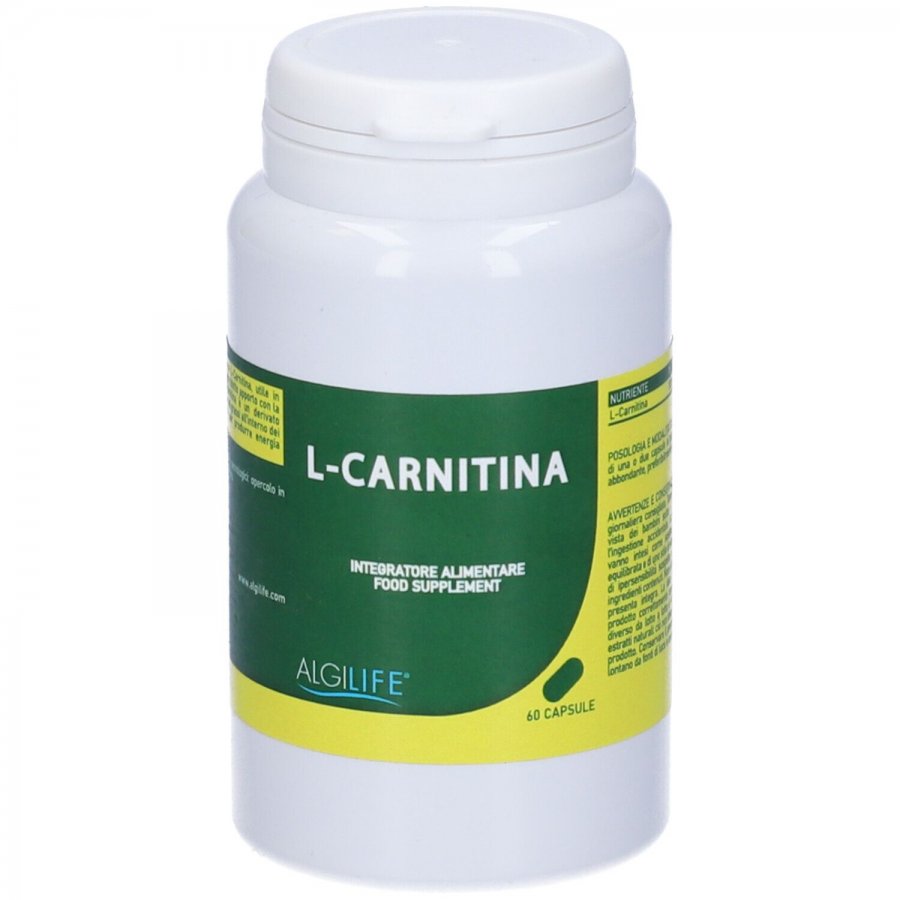 L-Carnitina 60 Capsule - Integratore Alimentare per il Metabolismo dei Grassi