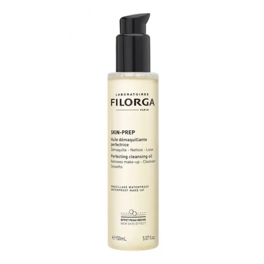 Filorga Skin Prep Olio Struccante Viso Nutriente 150ml - Olio Nutriente per Struccare e Levigare la Pelle