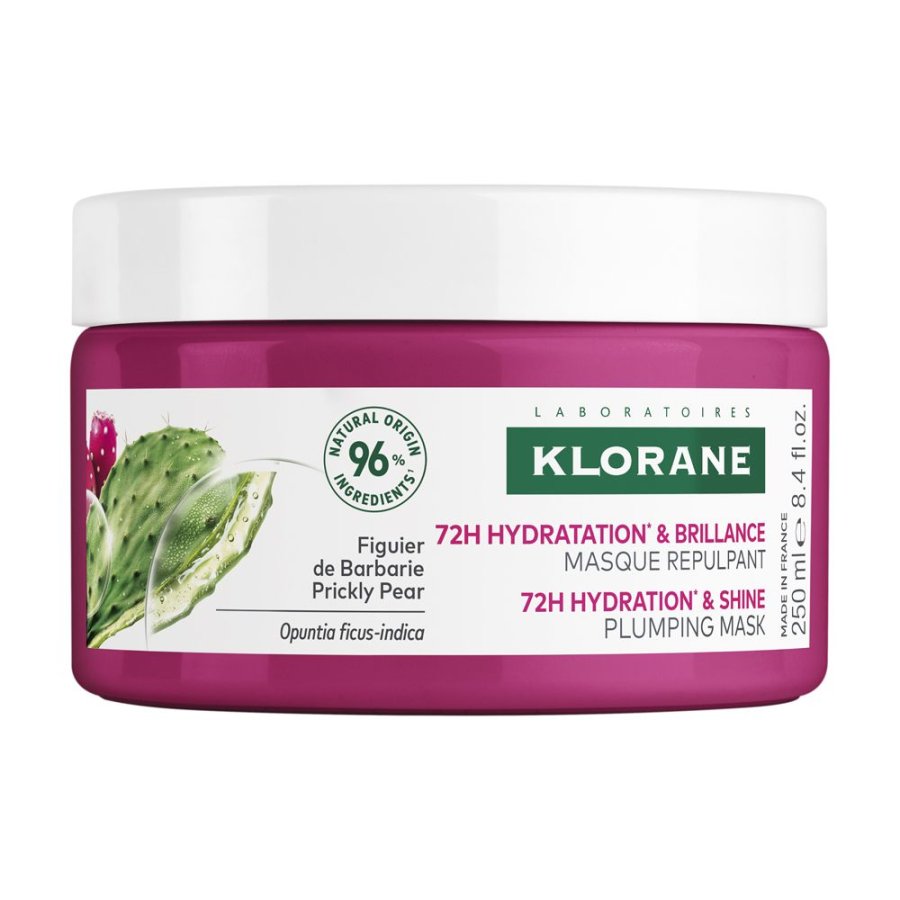 Klorane Maschera Fico d’India 250 ml - Idratazione Capelli Secchi