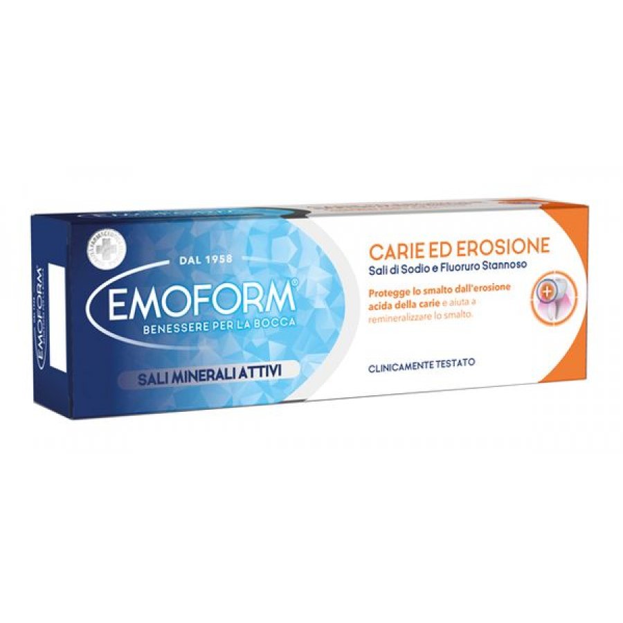 Emoform Carie Ed Erosione Dentifricio 75ml