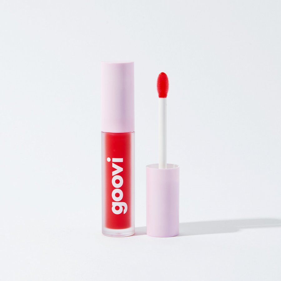 Goovi - Melty Lips Lip Oil 02 Glassy Red