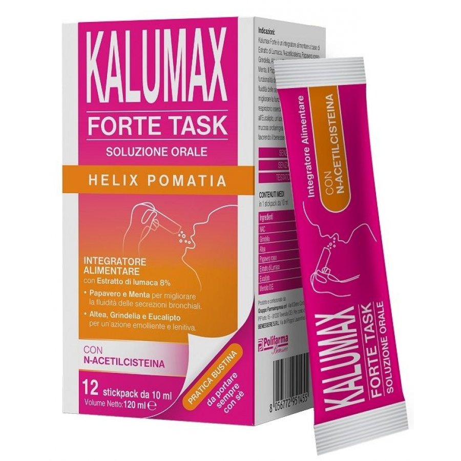 Kalumax Forte Task 12 Stickpack - Integratore Alimentare