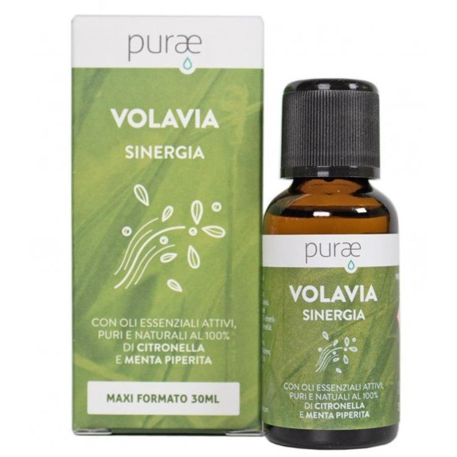 Purae Sinergia Volavia 30ml - Oli Essenziali Naturali per Ambienti, Rinfresca e Allontana Insetti