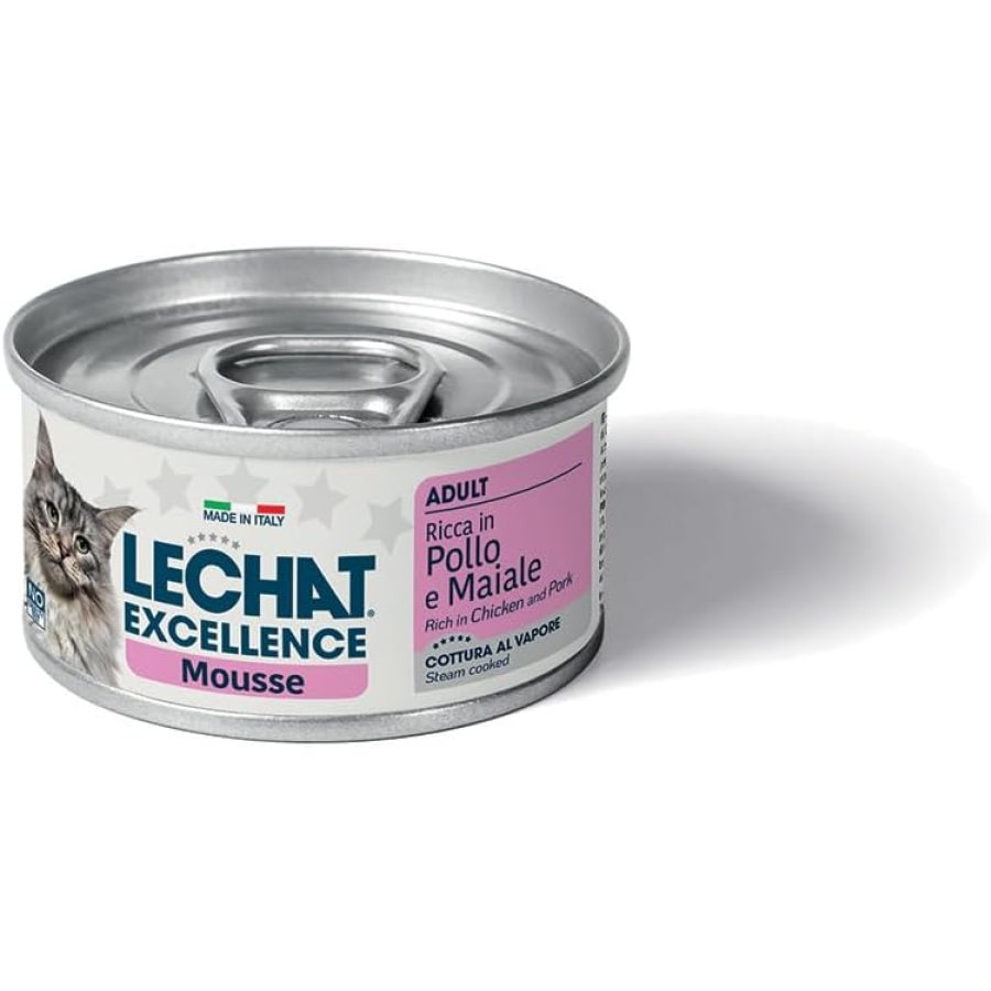 LeChat Excellence Adult Mousse Ricca in Pollo e Maiale, 85 g LeChat Excellence Adult Mousse Ricca in Pollo e Maiale, 85 g