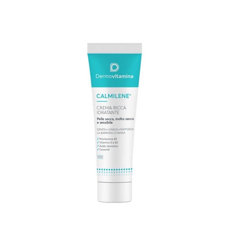 Dermovitamina Calmilene Crema Ricca Idratante Viso, 40 ml