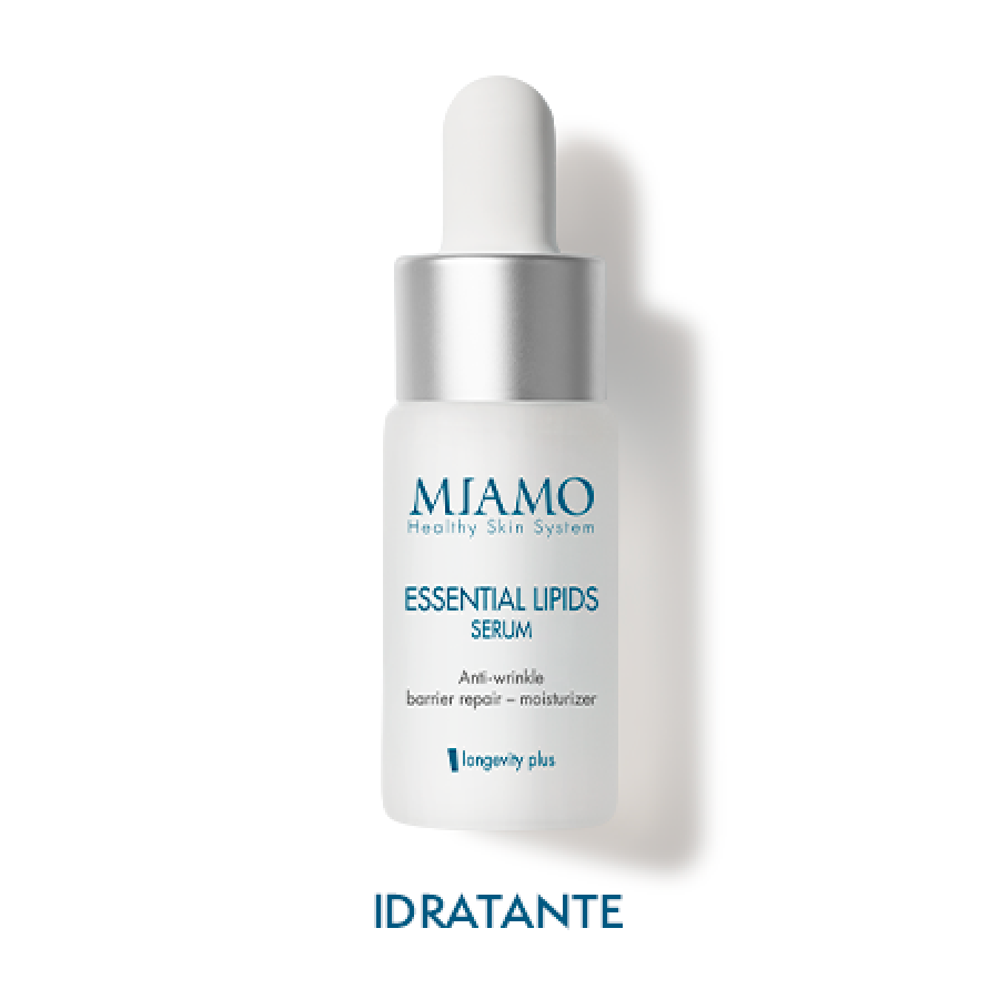 Miamo Essential Lipids Serum 10ml - Siero Idratante Rigenerante per Pelli Secche e Disidratate