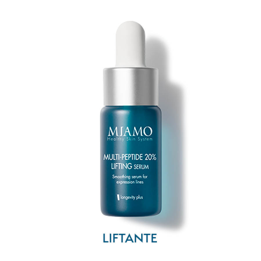 Miamo Multi-Peptide 20% Lifting Serum 10ml - Siero Anti-Aging Lifting e Distensivo per Rughe d'Espressione