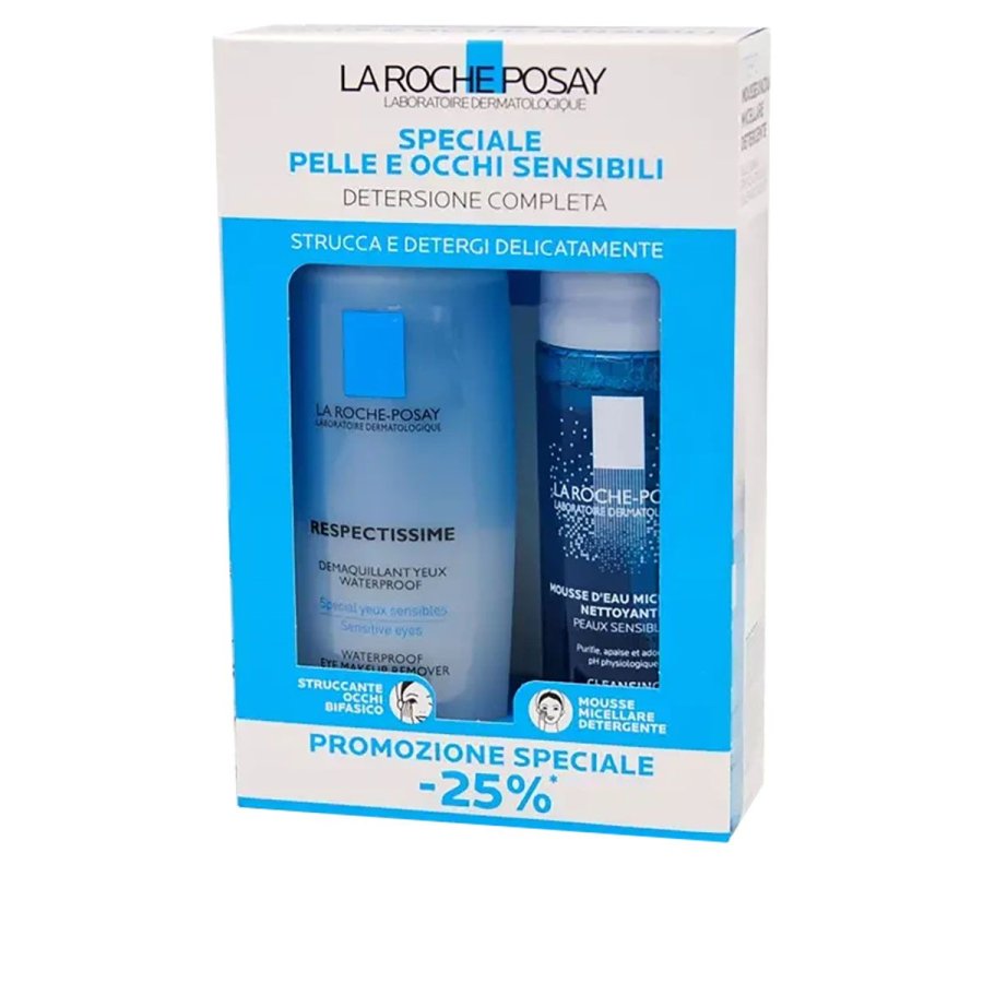 RESPECTIS + MOUSSE BIPACK SET 2024 1 MOUSSE MICELLARE 150 ML + 1 STRUCCANTE OCCHI 125 ML RESPECTIS + MOUSSE BIPACK SET 2024 1 MOUSSE MICELLARE 150 ML + 1 STRUCCANTE OCCHI 125 ML