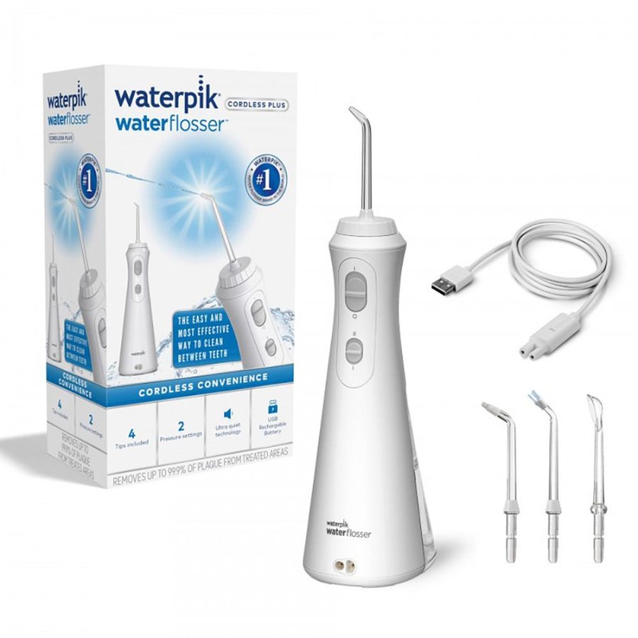 Waterpik White 4PK ED WP-490EU Idropulsore Dentale, 1 Pezzo Waterpik White 4PK ED WP-490EU Idropulsore Dentale, 1 Pezzo